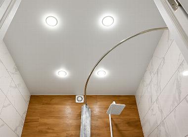 lighting in bathroom
