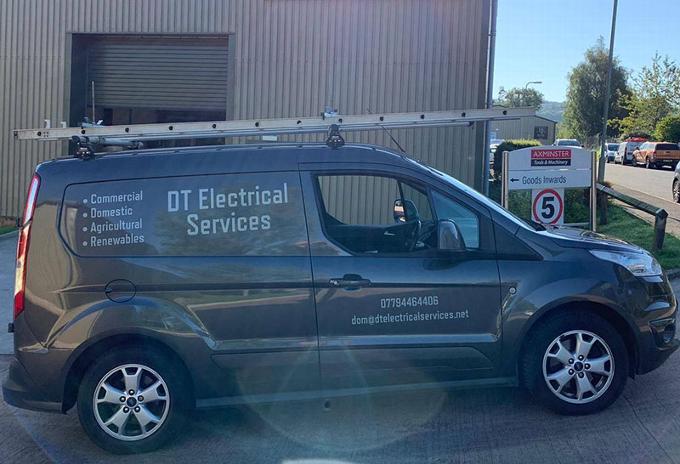 ST Electrical services Van